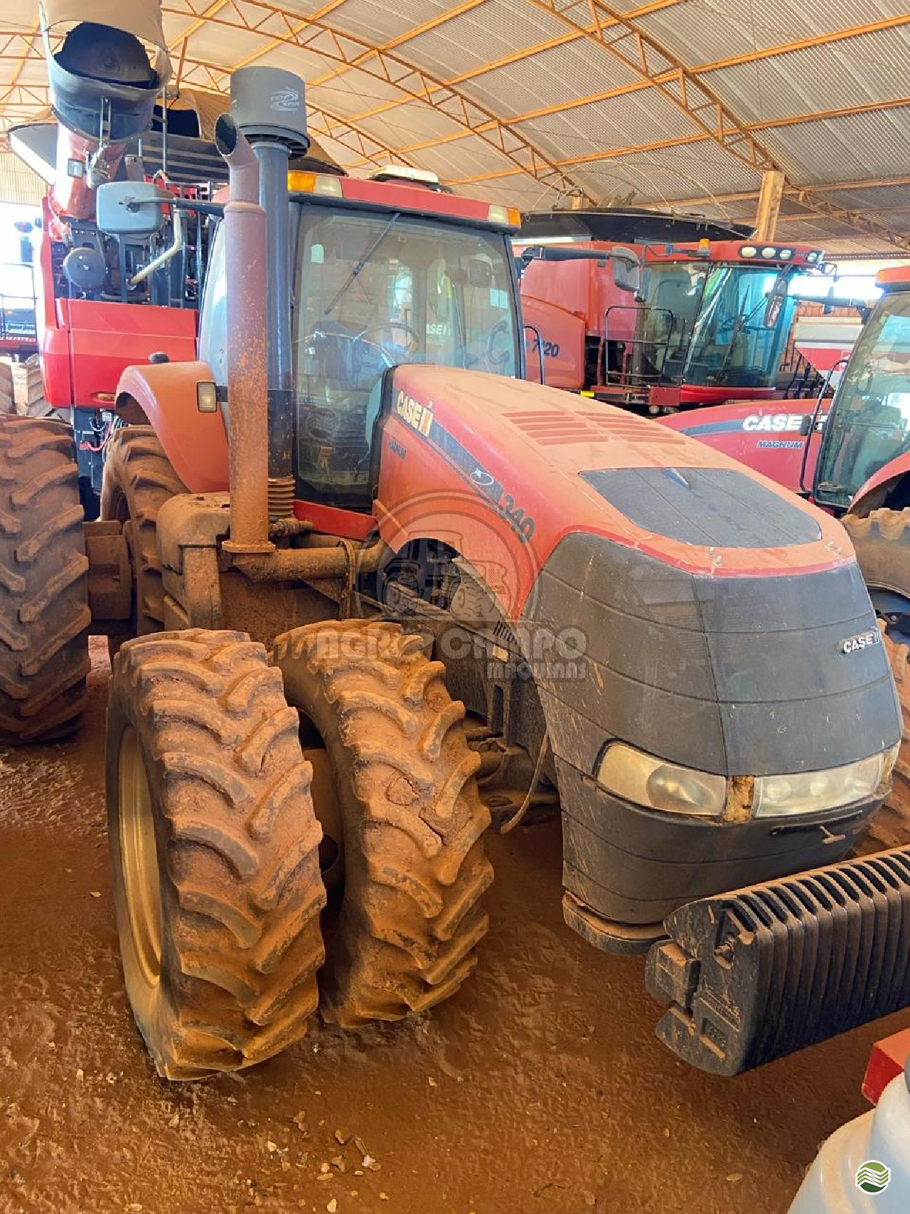 TRATOR CASE MAGNUM 340 Tração 4x4 Agro Campo Máquinas Agrícolas PRIMAVERA DO LESTE MATO GROSSO MT